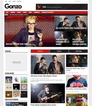News Gonzo Responsive