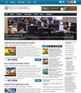 NovaMag Responsive
