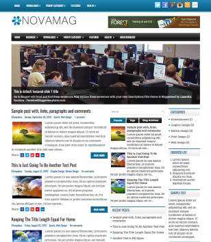NovaMag Responsive
