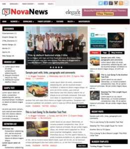 NovaNews Responsive