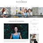 November Minimal - Template para Blogger November Minimal
