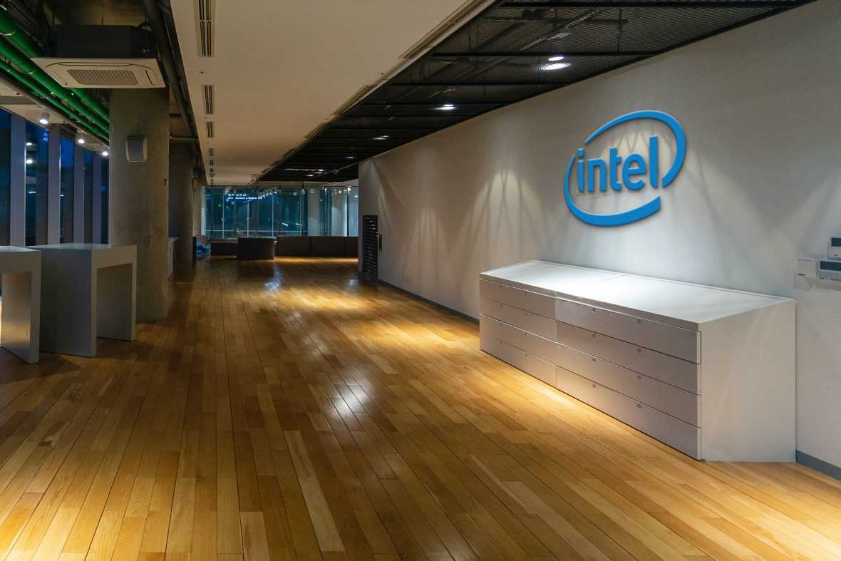 Office Corridor Wall Logo Mockup