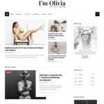 Olivia Clean - Template para Blogger Olivia Clean