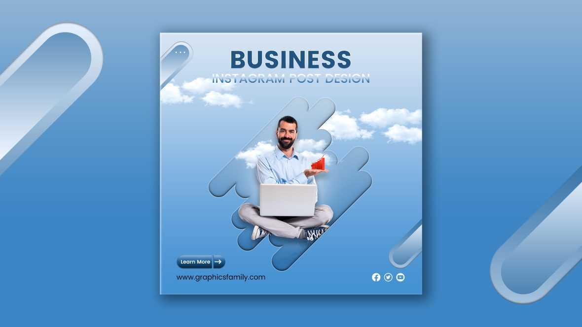 Online Business Instagram Post Design