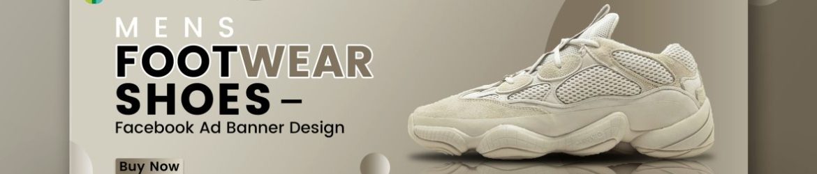 Online shoes store Facebook cover design