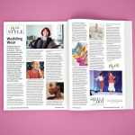 Opened Magazine Mockup