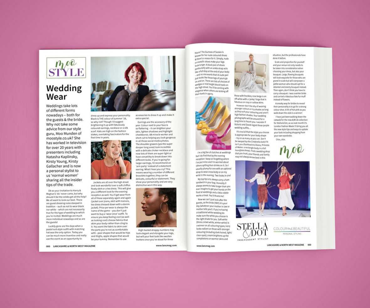 Opened Magazine Mockup