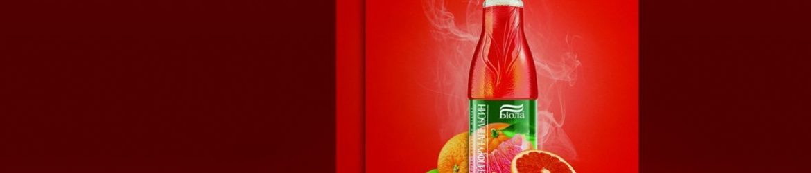 Orange Juice Advertising Poster Design