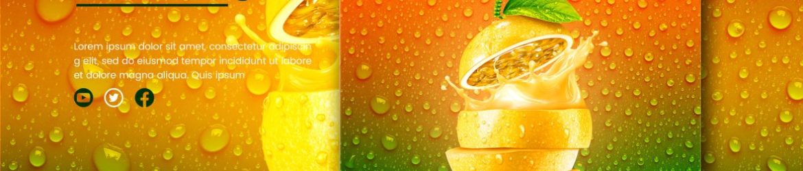 Orange Juice Social Media Post Banner Orange Juice Social Media Post Banner