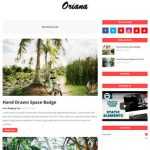 Oriana - Template para Blogger Oriana