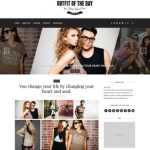Outfit Light Responsive - Template para Blogger Outfit Light Responsive