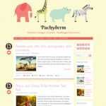 Pachyderm Anime - Template para Blogger Pachyderm Anime