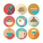Pack of 9 Food Icons - Free PSD Download Pack of 9 Food Icons