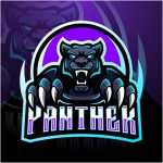 Panther Mascot Logo