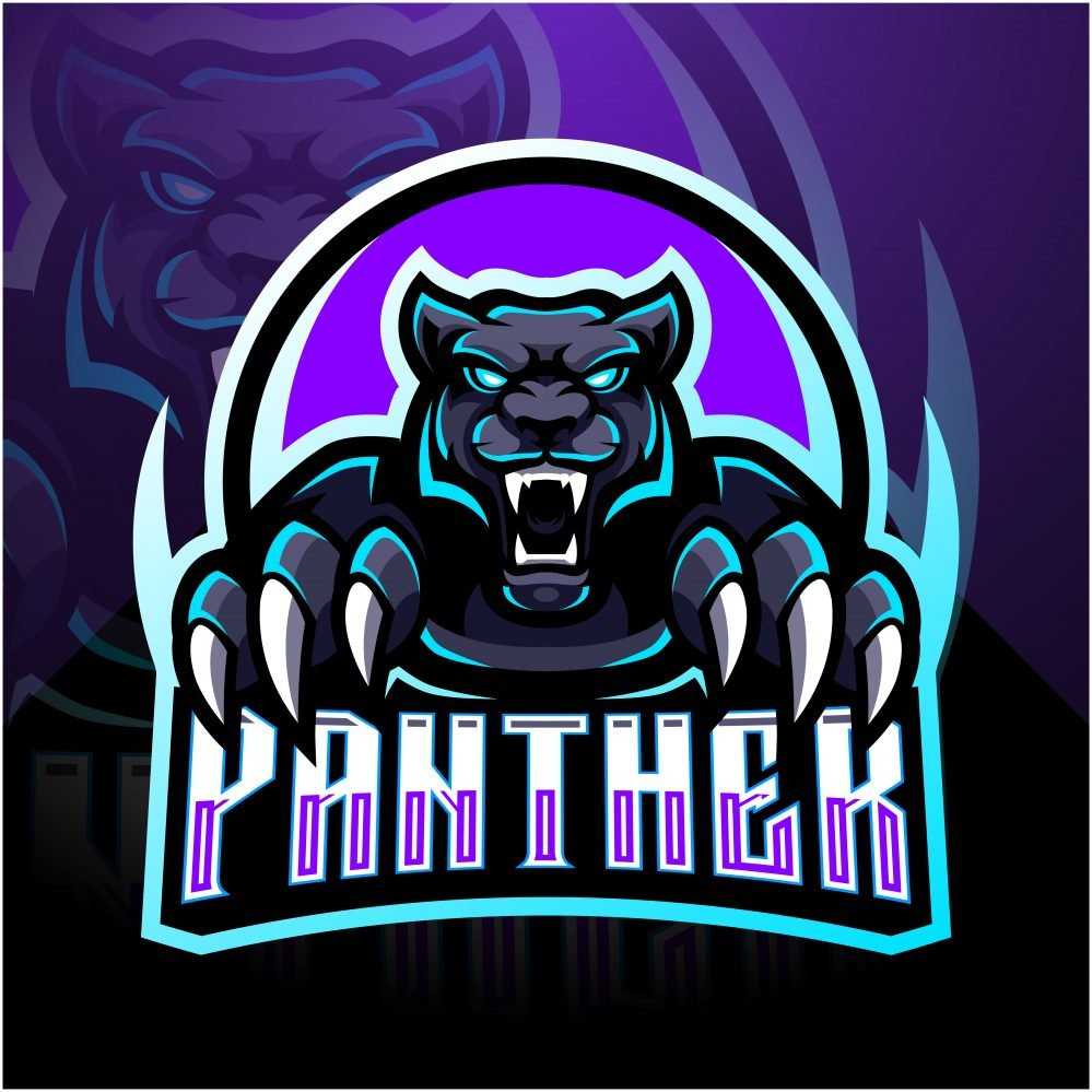 Panther Mascot Logo