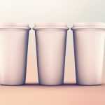 Paper Cups Mockup PSD