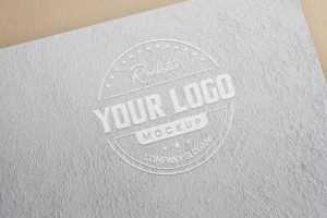 Paper Edition Logo Mockup