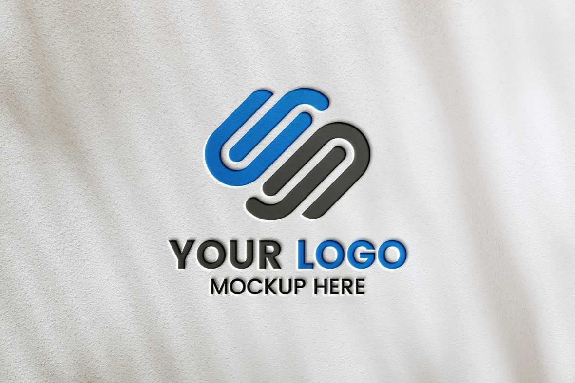 Paper Logo Mockup