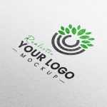 Paper Texture Logo Mockup - Download Grátis Paper Texture Logo Mockup
