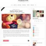 Personal Clean - Template para Blogger Personal Clean