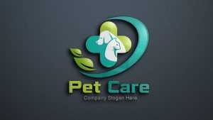 Pet Care Logo Template