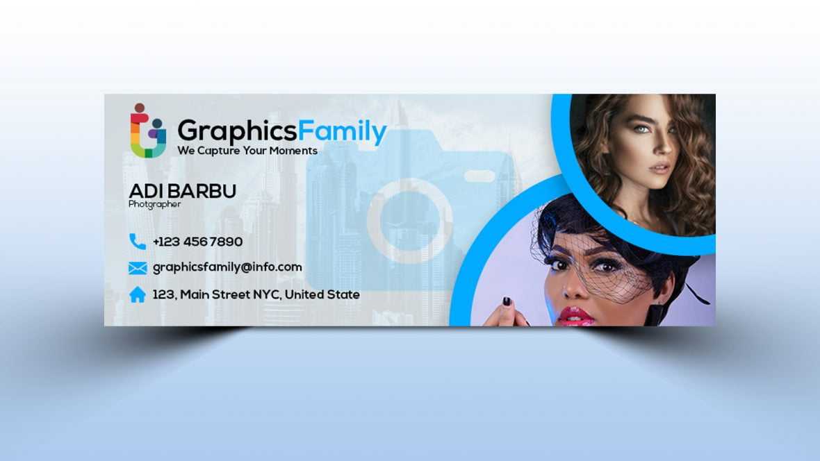 📸 Photography Business Marketing Promotion Facebook Cover Template