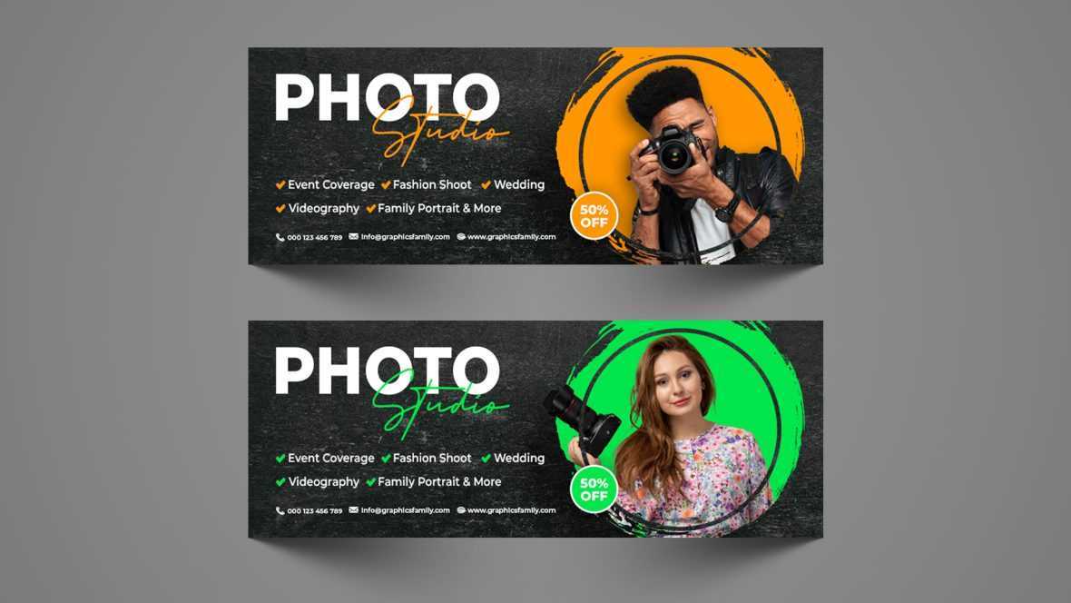 Photography Studio Facebook Cover Design
