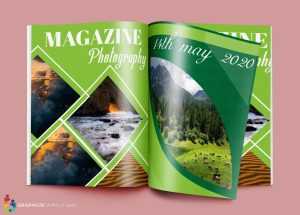 Photorealistic Magazine MockUp