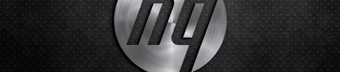Photorealistic Metal Logo Mockup