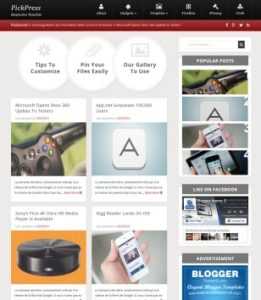 PickPress Responsive