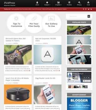 PickPress Responsive
