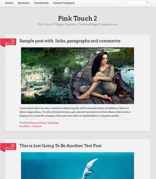 Pink Touch 2 Responsive