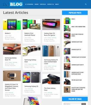 Pixel Blog Responsive