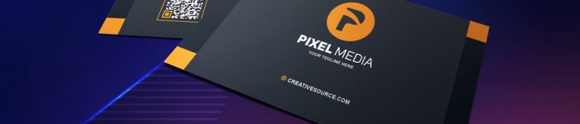 Pixel Media Business Card Design
