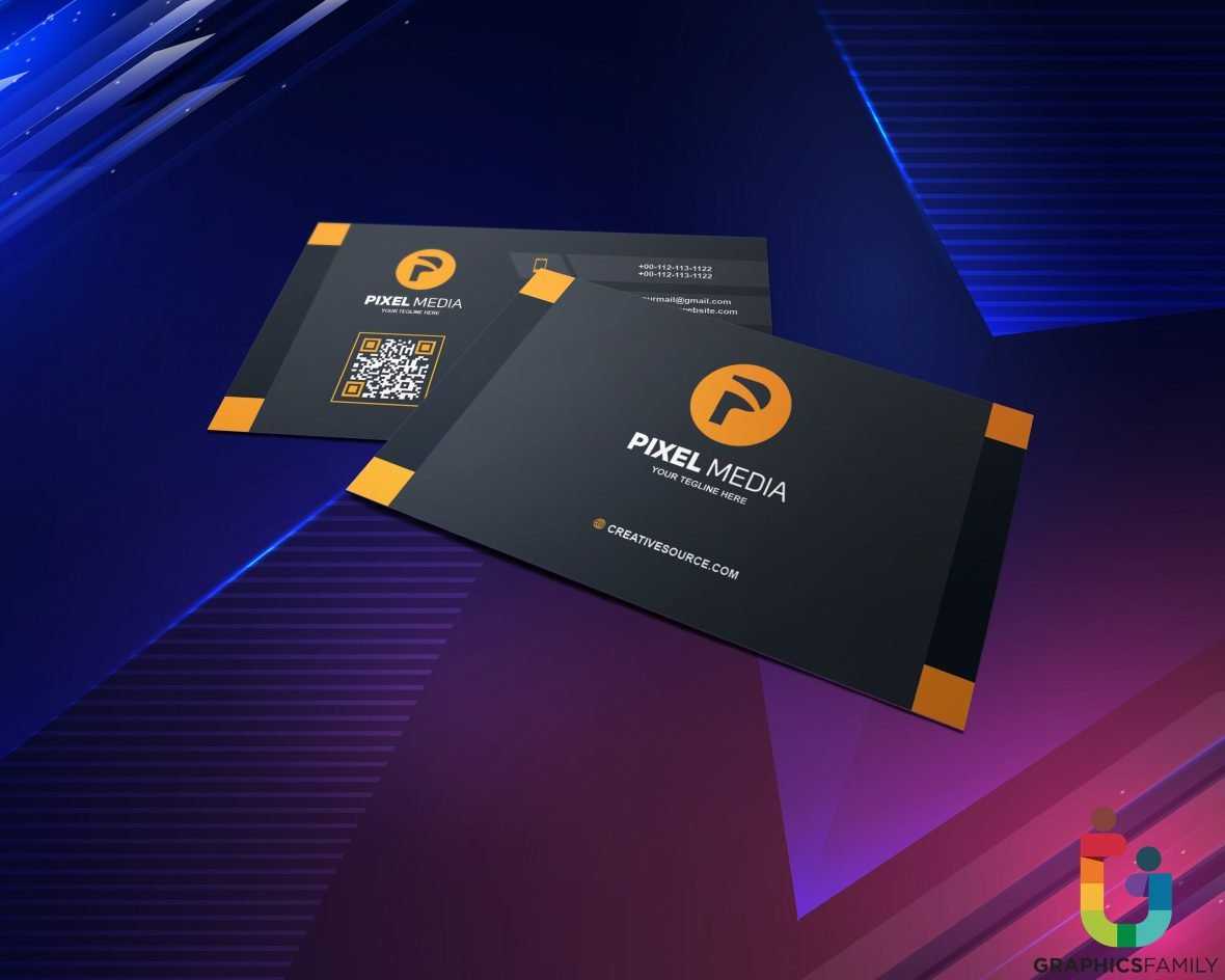 Pixel Media Business Card Design