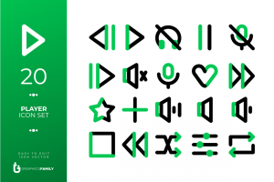 Player icon set