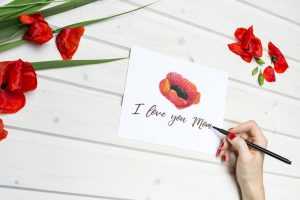 Poppy Greeting Card