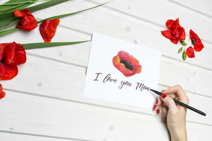 Poppy Greeting Card