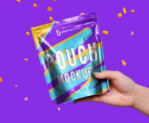 Pouch Design Mockup