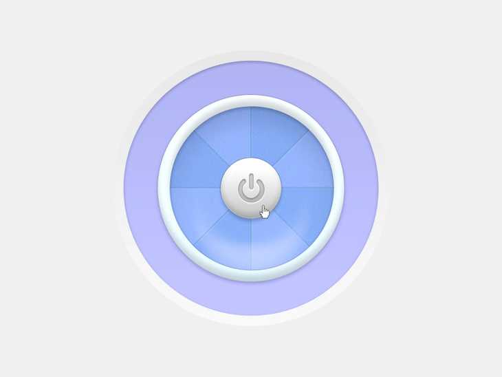 Power Button PSD