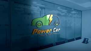 Power Car Logo Template