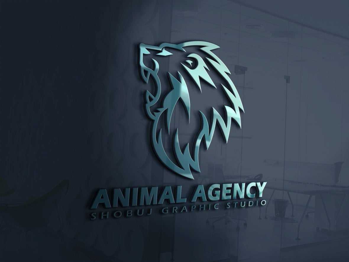 Professional Agency Lion Logo Design