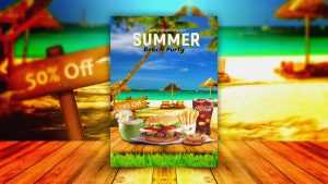 Professional Burger Restaurant Advertising Flyer Design
