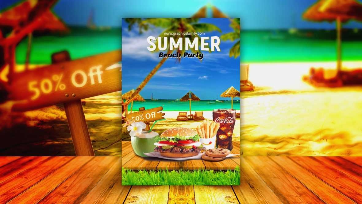 Professional Burger Restaurant Advertising Flyer Design