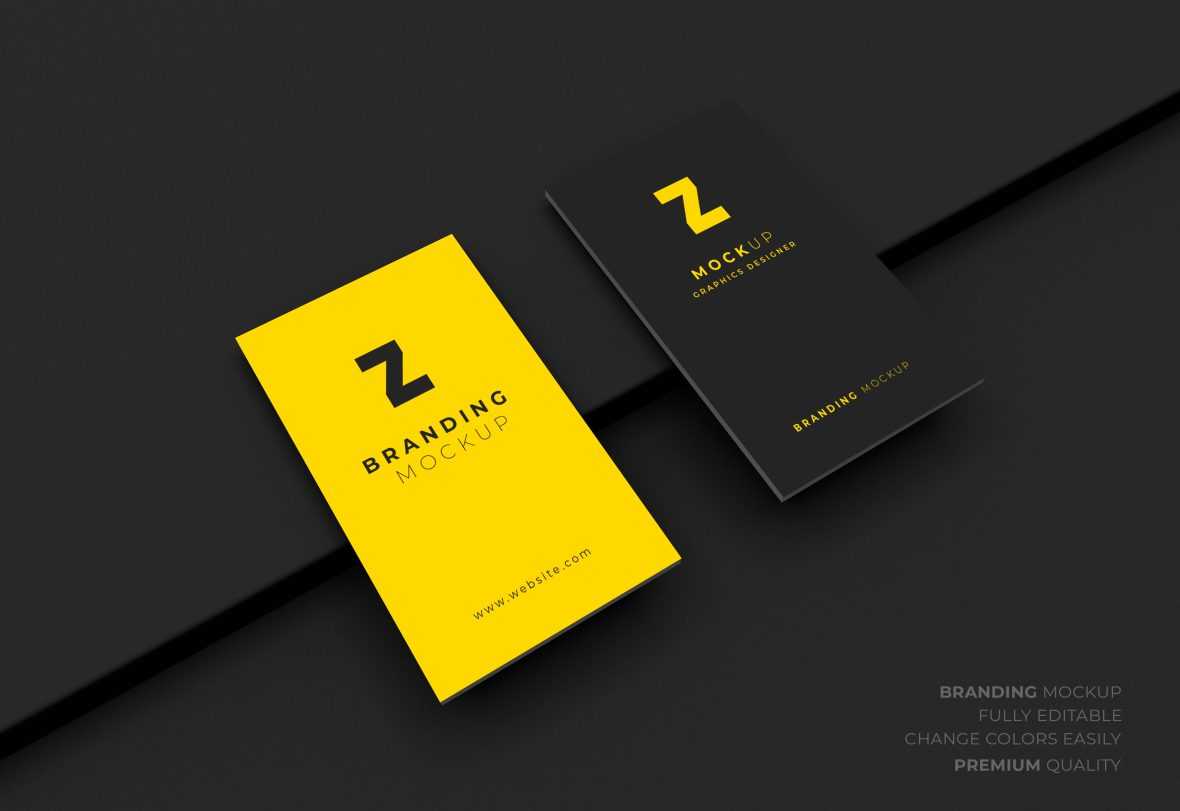 Professional Business Card Mockup