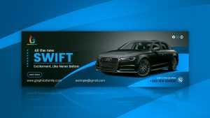 Professional Car Promotion Web Banner Design