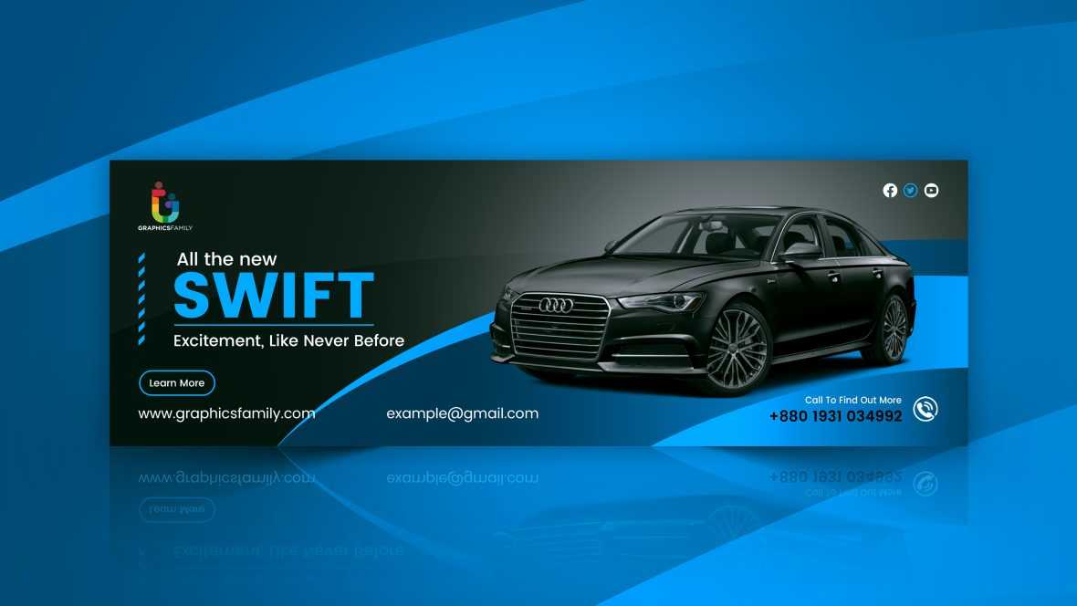 Professional Car Promotion Web Banner Design