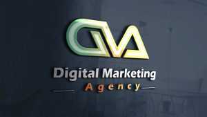 Professional Digital Marketing Alphabet Logo Template