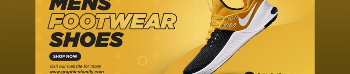 Professional E-Commerce Shoes Banner Design