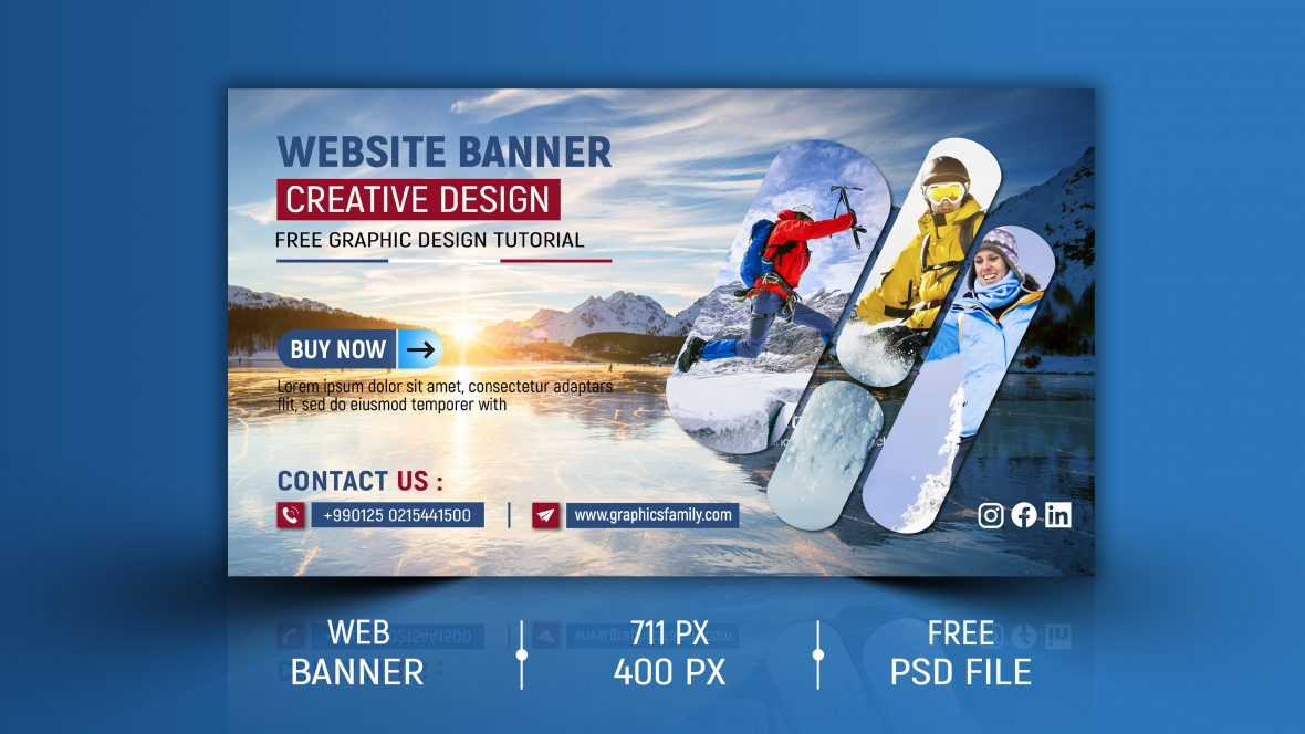 Professional Editable Website Banner Design